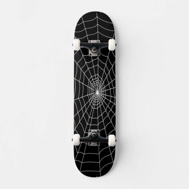 Spider Web Skateboard (Vorderseite)