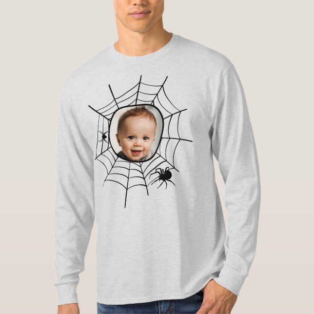 Spider Web Spinnweb spokoky Spaß benutzerdefiniert T-Shirt (Vorderseite)