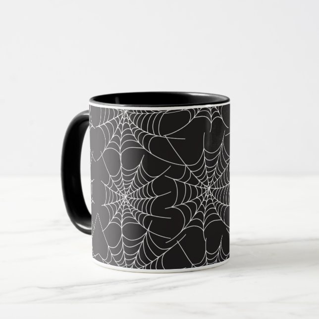 Spider Web-Tasse - kreativ und stilvoll Tasse (Vorderseite Links)