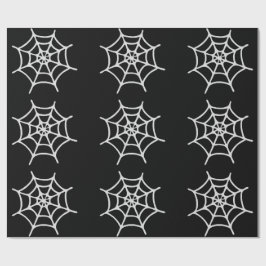 Spider Web Wrapping Paper Geschenkpapier