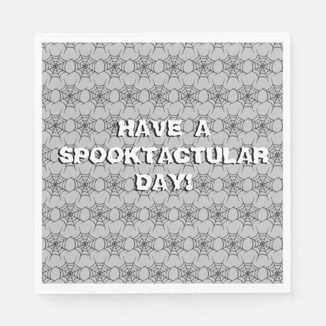 Spider Webs Musterpapier Napkins Serviette (Vorderseite)