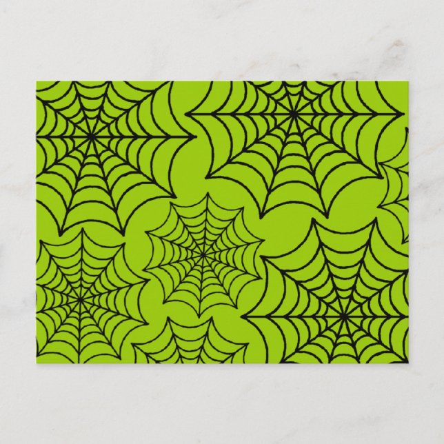 Spider Webs Postkarte (Vorderseite)