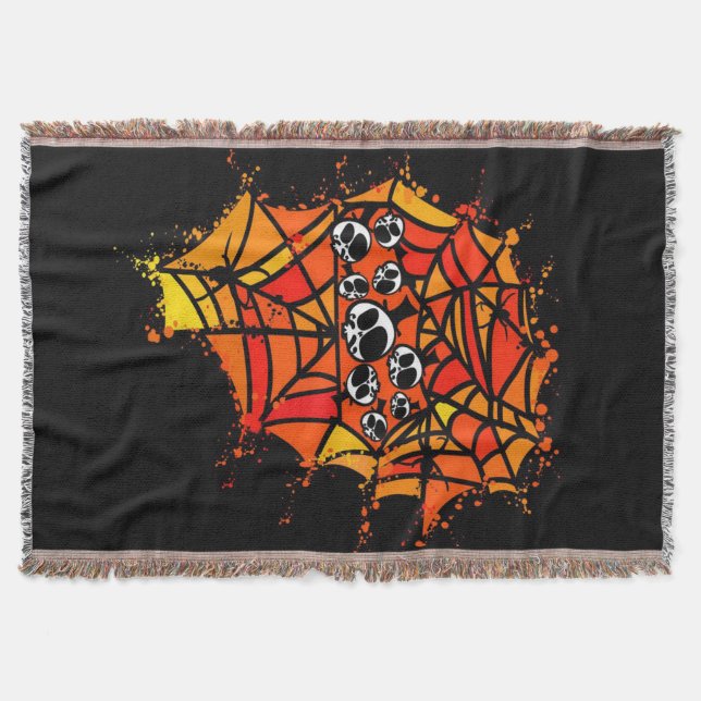 Spider Webs | Spider Skull Decke (Vorderseite)