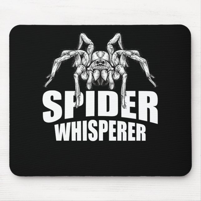 Spider Whisperer Halloween Tarantula Spider Gift Mousepad (Vorne)