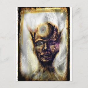 Spiderface Postkarte