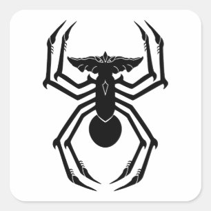 SpiderGremlin Quadratischer Aufkleber