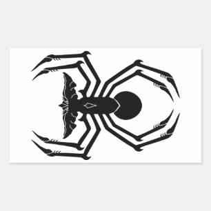 SpiderGremlin Rechteckiger Aufkleber