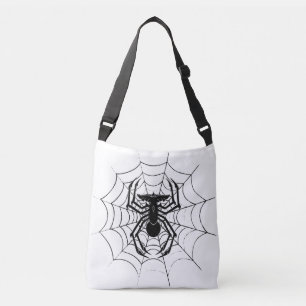SpiderGremlin's Web individuell zugeschnittene Vin Tragetaschen Mit Langen Trägern