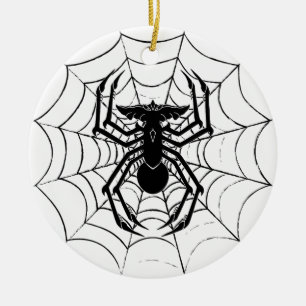 SpiderGremlins Web Keramik Ornament