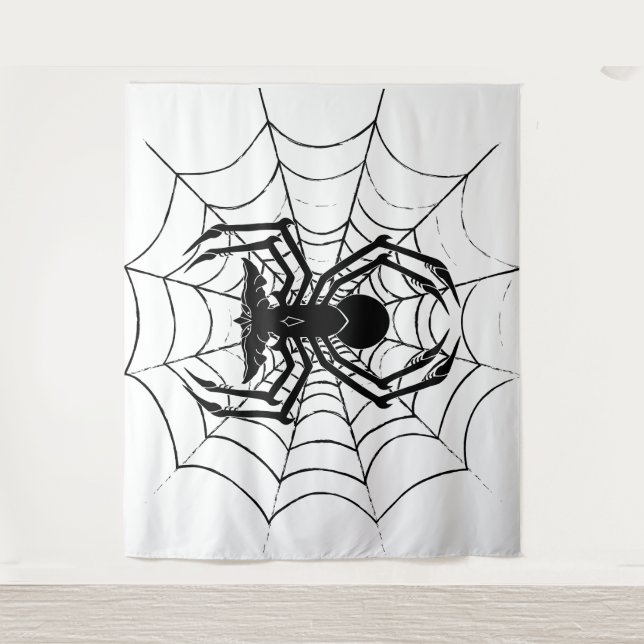 SpiderGremlins Web Wandteppich (Vorderseite)