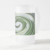 SpiderLily Drehung Mattiert Glass Beer Tasse