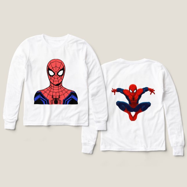 Spiderman shirt (Design Vorderseite & Rückseite)