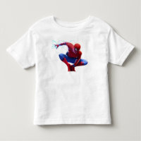 Spiderman Superheld Action Pose Kinder T-Shirt