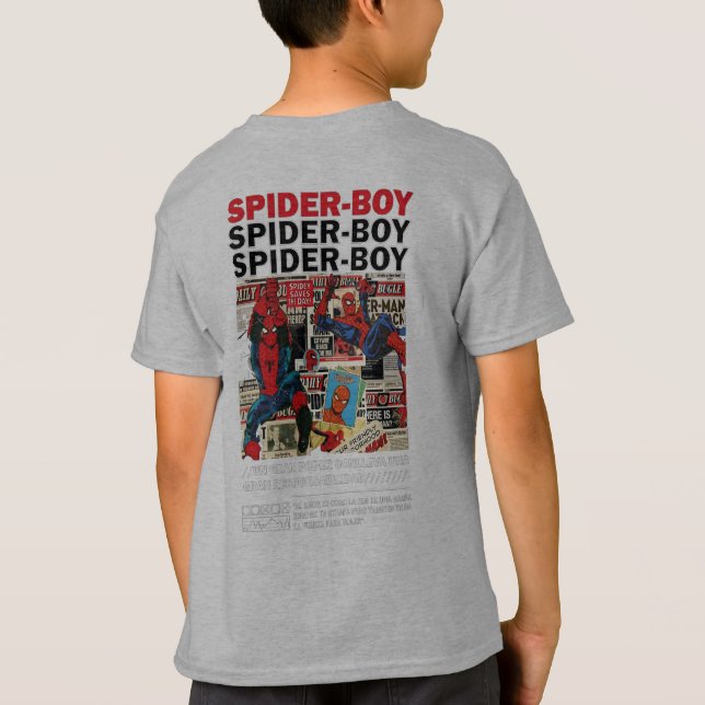 Spiderman T-Shirt (Rückseite)