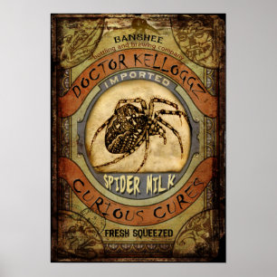 Spidermilch Poster