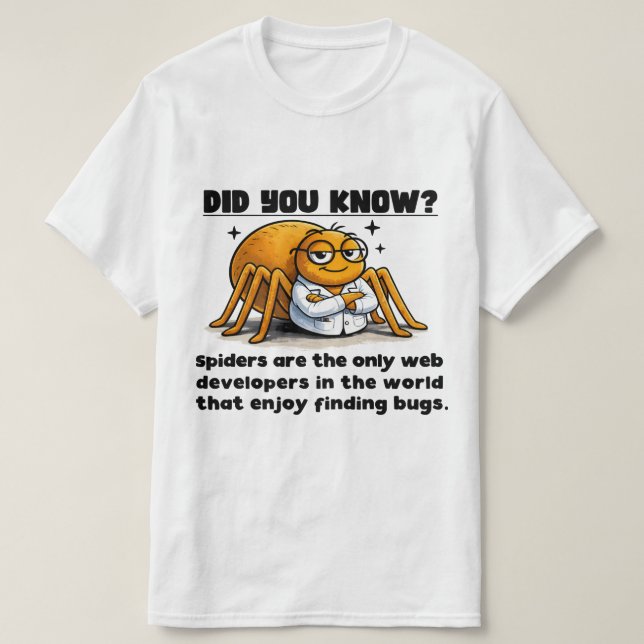 Spiders are the OGs! T-Shirt (Design vorne)