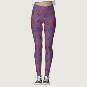 Spiders Muster Leggings