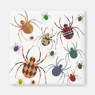 Spiders 'N Muster Magnet