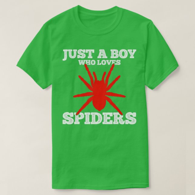 Spiders Spider Tarantulas-Geschenk T-Shirt (Design vorne)