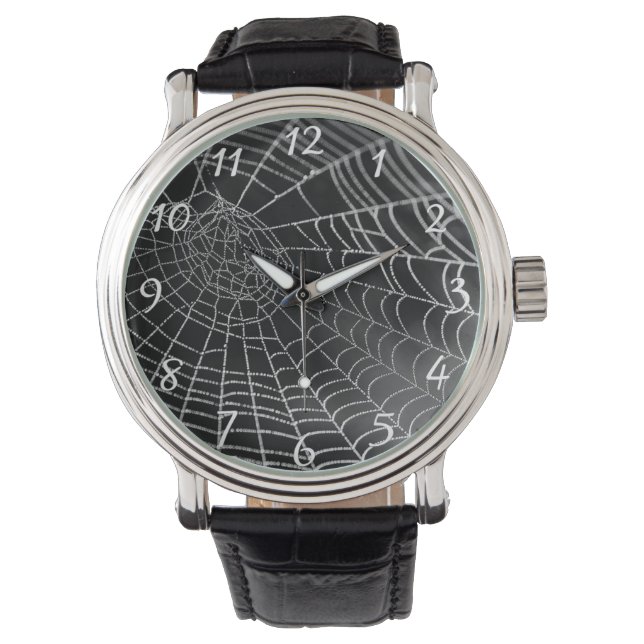 Spiderweb Armbanduhr (Vorderseite)