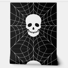 Spiderweb Skull Tapete