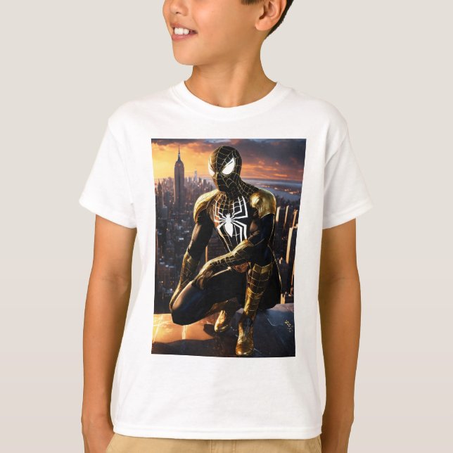 Spidey Adventure Kid's T - Shirt (Vorderseite)