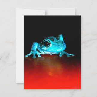 Spidey Frosch Grüner Frosch Wildtierliebhaber Einladung