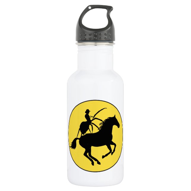 SPIDO PONA - Verwendung von Nouns Funny Grammar Edelstahlflasche (Vorderseite)