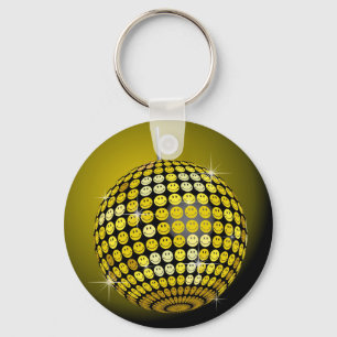 Spiegel-Ball Schlüsselanhänger