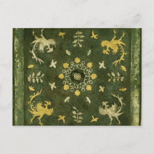 Spiegel, Bronze mit lackiertem Rücken Postkarte