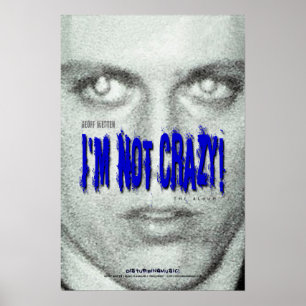 Spiegel Geoff Westens mustert Plakat