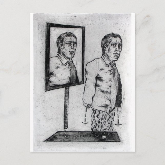 Spiegel Postkarte (Vorderseite)