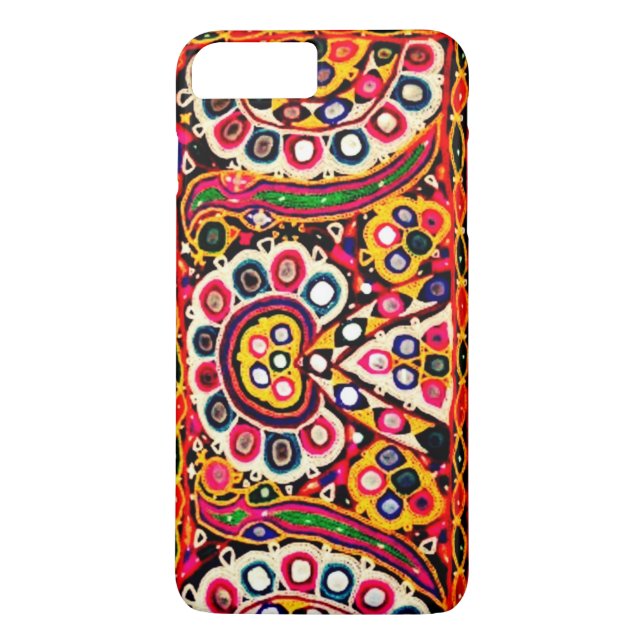 Spiegelarbeitsstickerei-Entwurf Fall Case-Mate iPhone Hülle (Rückseite)