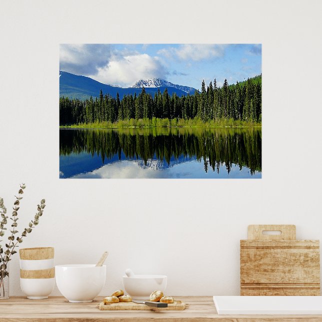 Spiegelbild Poster (Küche)