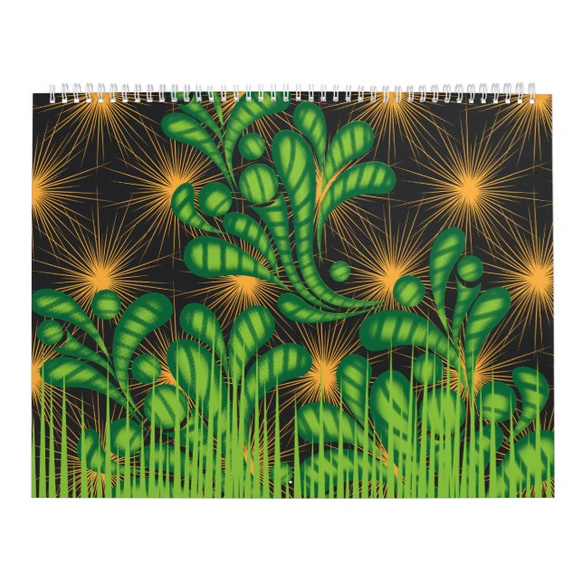 Spiegeldesign und einige Pflanze Kalender (Titelbild)