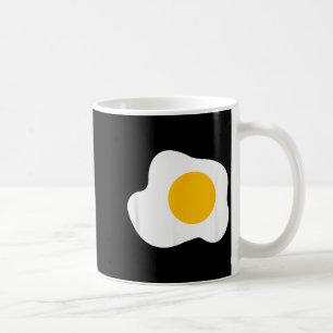 Spiegelei-Grafik Lustiges Frühstück Eierliebhaber Kaffeetasse