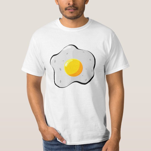 Spiegelei-Illustration T-Shirt (Vorderseite)