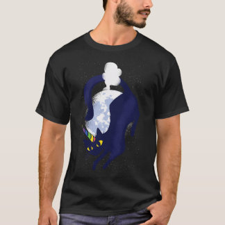 Spiegelei mit Totenkopf. T-Shirt