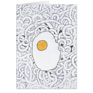 Spiegelei und Spaghettis