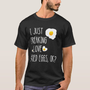 Spiegeleier Frühstückseier Eigelb Rührei T-Shirt