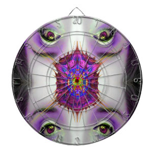 Spiegelhorizont Dartscheibe