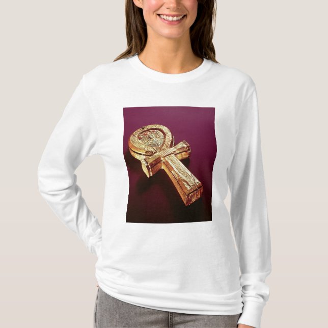 Spiegelkasten in Form eines ankh 2 T-Shirt (Vorderseite)
