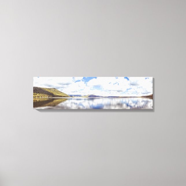 Spiegeln auf einem See bezaubernde Canvas Print Leinwanddruck (Vorderseite)