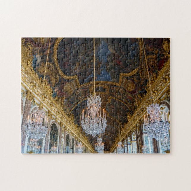 Spiegelsaal im Schloss Versailles Puzzle (Horizontal)