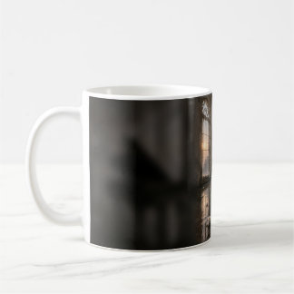 Spiegelsaal Klavier Morgendämmerung Klassischer Be Kaffeetasse