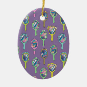 Spiegelspiegel Keramikornament