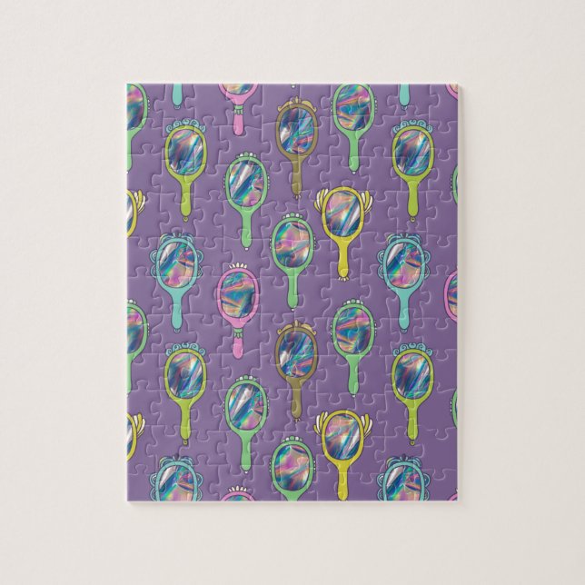 Spiegelspiegel Puzzle (Vertikal)