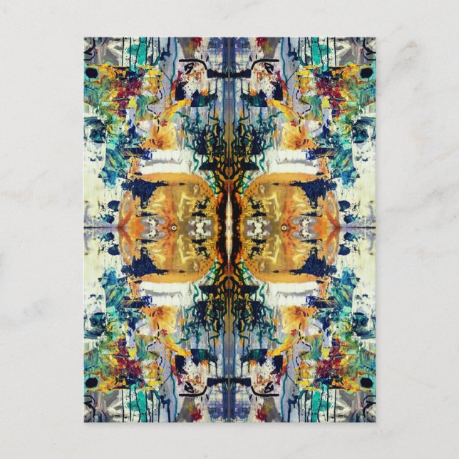 spiegelt den Geist wider. Maße Postkarte (Vorderseite)