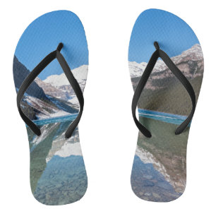 Spiegelung am Lake Louise - Banff NP, Kanada Flip Flops