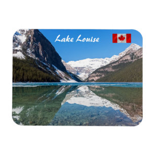 Spiegelung am Lake Louise - Banff NP, Kanada Magnet